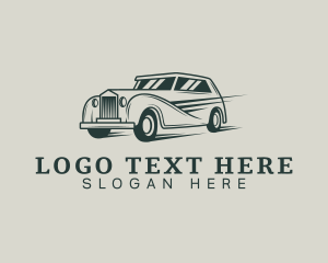 Drive - Luxury Fast Car logo design