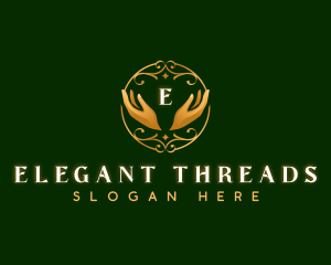 Elegant Hands Spa Therapy logo design