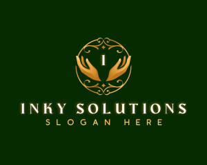 Elegant Hands Spa Therapy logo design