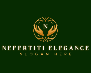 Elegant Hands Spa Therapy logo design