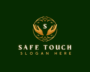 Elegant Hands Spa Therapy logo design