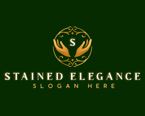 Elegant Hands Spa Therapy logo design