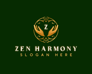 Elegant Hands Spa Therapy logo design