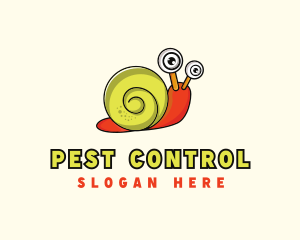 Animal Snail Slug logo design