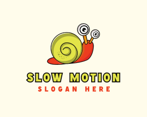 Slug - Animal Snail Slug logo design