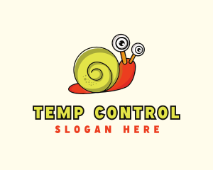 Animal Snail Slug logo design