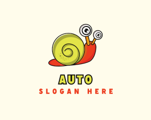 Gastropod - Animal Snail Slug logo design