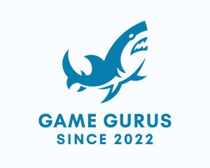 Water Park - Wild Shark Gaming logo design