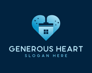 Heart Wiper Cleaning  logo design