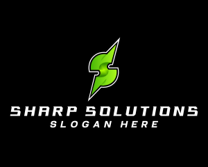 Sharp - Sharp Technology Blade logo design