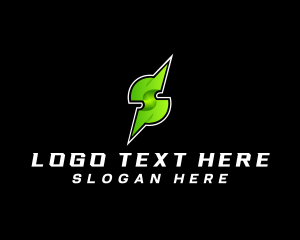 Letter S - Sharp Technology Blade logo design