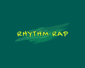 Rap - Urban Paint Graffiti logo design