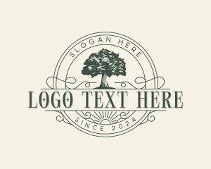 Sustainable Tree Garden Logo