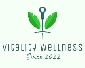 Leaf Acupuncture Wellness  logo design