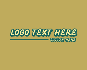 Vintage Retro Brand Logo