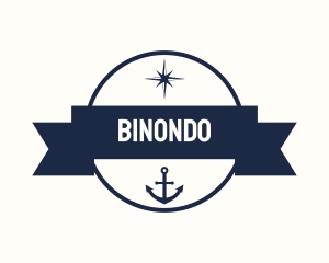 Stability - Blue Sailor Navigation Badge logo design