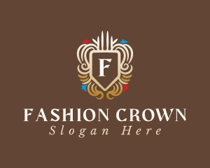 Royal Decorative Shield  logo design