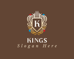 Royal Decorative Shield  logo design