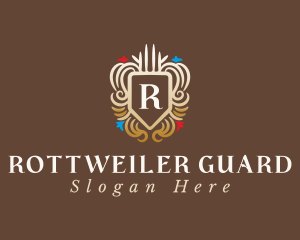 Royal Decorative Shield  logo design