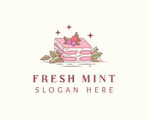 Mint - Sweet Berry Shortcake logo design