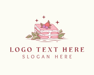 Baked Goods - Sweet Berry Shortcake logo design