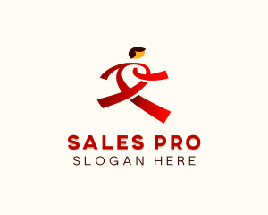 Salesman - Employee Outsourcing Agency logo design
