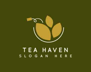 Abstract Tea Bag Cup logo design