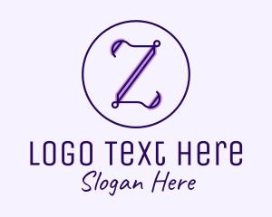 Letter Z - Violet Letter Z logo design