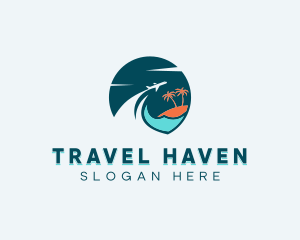 Tourism - Tourism Beach Travel logo design