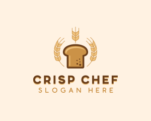 Wheat Bread Bakery  logo design