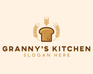 Wheat Bread Bakery  logo design