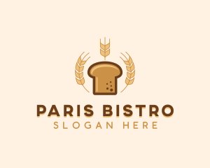 Wheat Bread Bakery  logo design