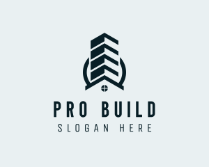 Architect Residential Building logo design