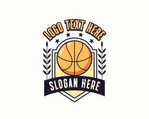Sporting Equipment - Basketball Varsity Sports logo design
