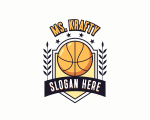 Basketball Varsity Sports Logo