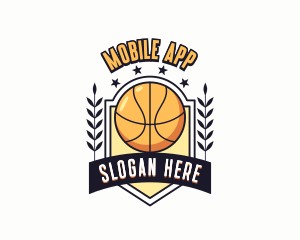 Basketball Varsity Sports Logo