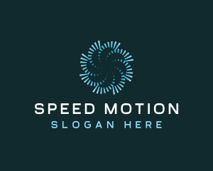 Spiral AI Motion logo design