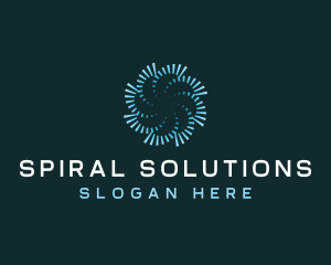 Spiral AI Motion logo design