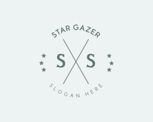 Minimalist Star Boutique logo design