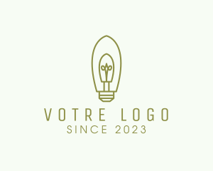 Electrical - Simple Modern Light Bulb logo design