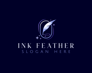 Quill - Writing Quill Pen logo design