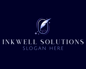 Write - Writing Quill Pen logo design