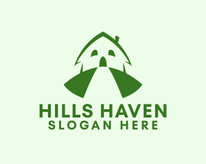 Hill Top House logo design