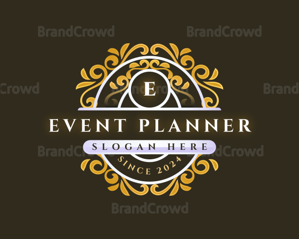 Premium Floral Ornament Logo