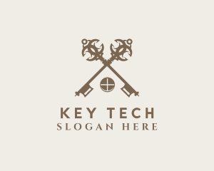 Home Realtor Key logo design