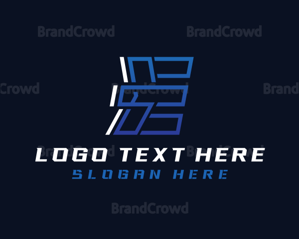 Technology Startup Letter E Logo