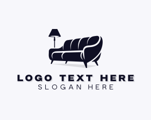 Upholsterer - Furniture Sofa Upholstery logo design