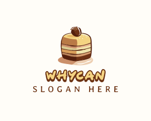 Sweet Cake Dessert Logo