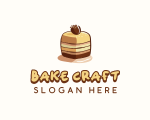 Sweet Cake Dessert logo design