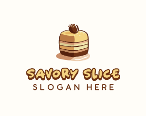 Sweet Cake Dessert logo design